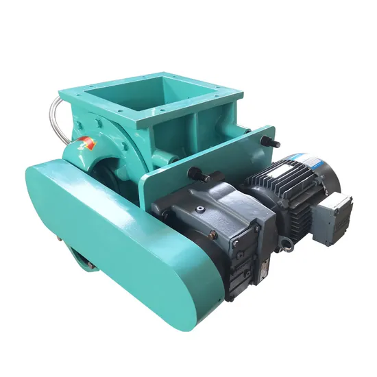 Stainless Steel Rotary Airlock Feeder Valve Used in Positive Pressure System 