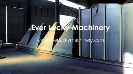 Baghouse Dust Collector System 350bags Air Volume 38000m3/H Efficiency 99.5% 