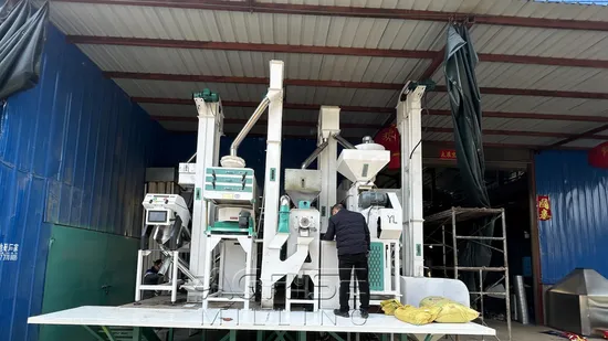 Complete Rice Mill Machines Rice Peeling Machine Rice Milling Machine 