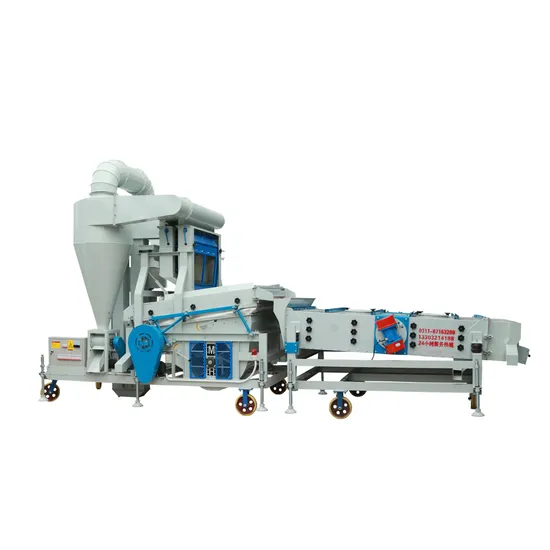 Dal Grader Cum Cleaner Seed Cleaning Plant Wheat Paddy Rice Seed Cleaner Mobile Seeds Cleaning Plant 