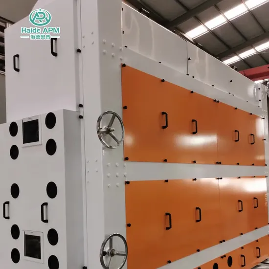 Haide Apm Separator China Suppliers 5xw Length Grader/ Indented Cylinder White Rice Grader 