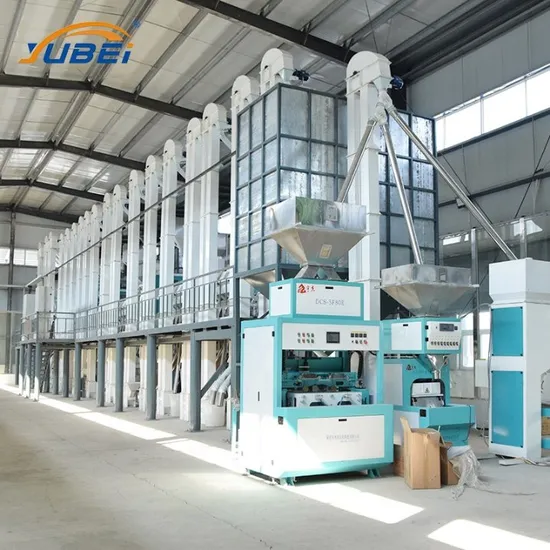 100 Tpd Paddy Rice Husker Rice Milling Machine Rice Mill Plant with Complete Processing Line 