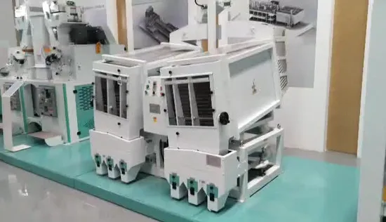 Clj Brand Auto Rice Mill Machine Mgcz Double Body Gravity Paddy Rice Separating Machine Paddy Separator 