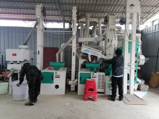 20t Per Day Small Combined Rice Mill Machine Complete Rice Milling Machine 